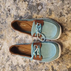 Clark's boat shoes